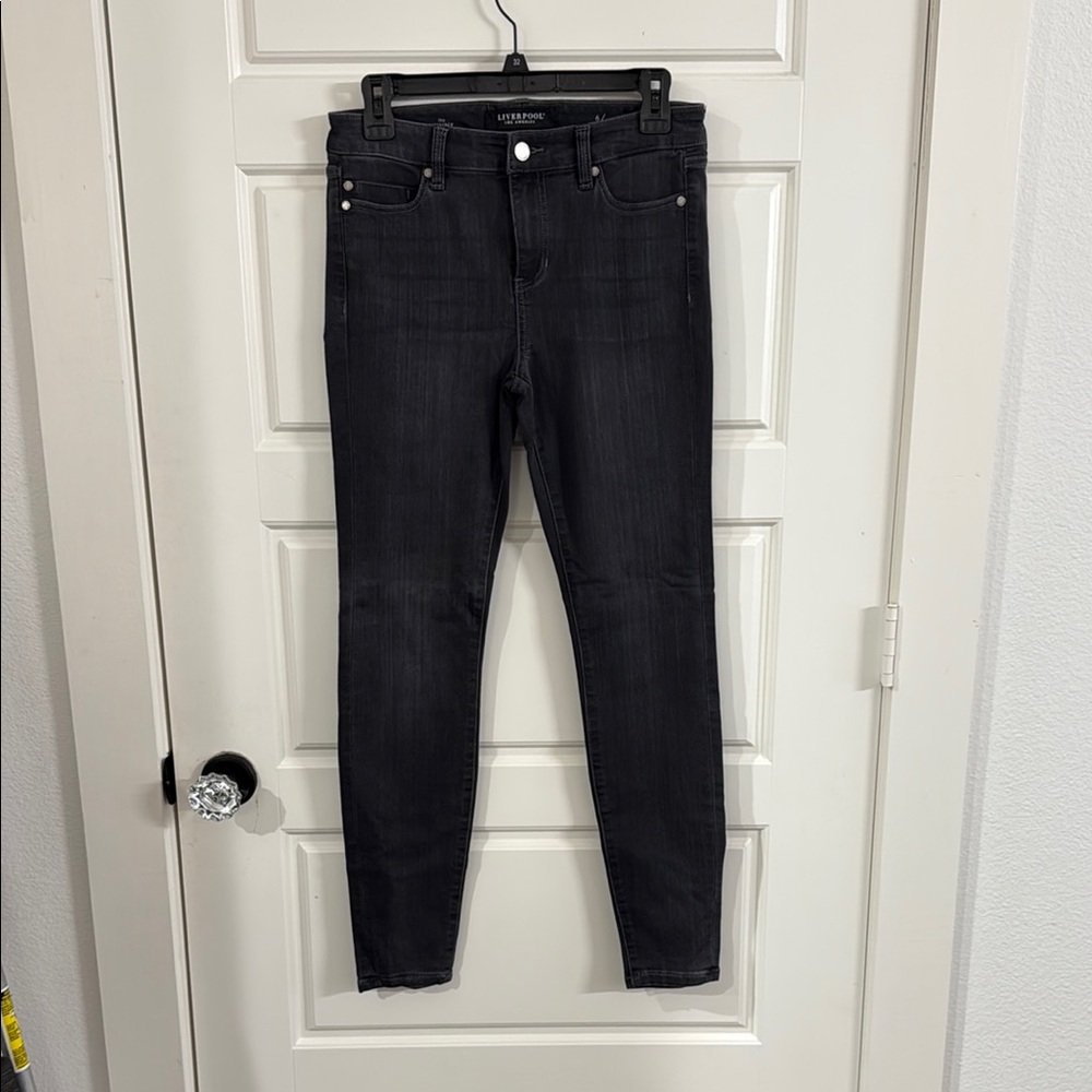 Liverpool Black Skinny Jeans Premium Fit
